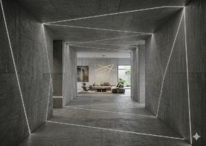 diffusori led in linea e polimeri diffondenti